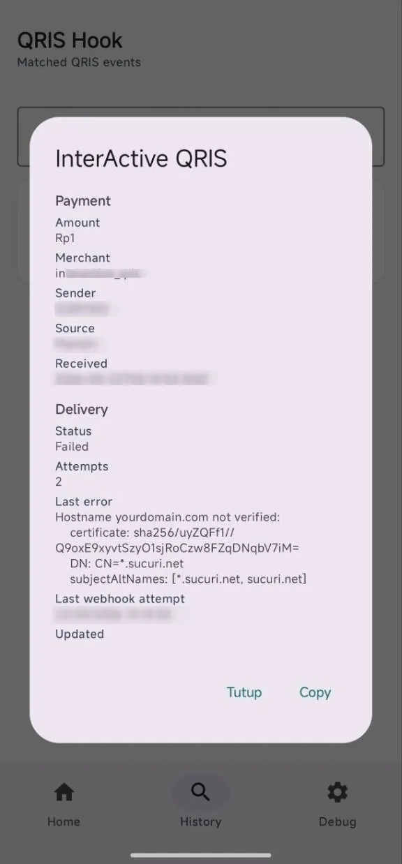 QRIS Hook screenshot 4