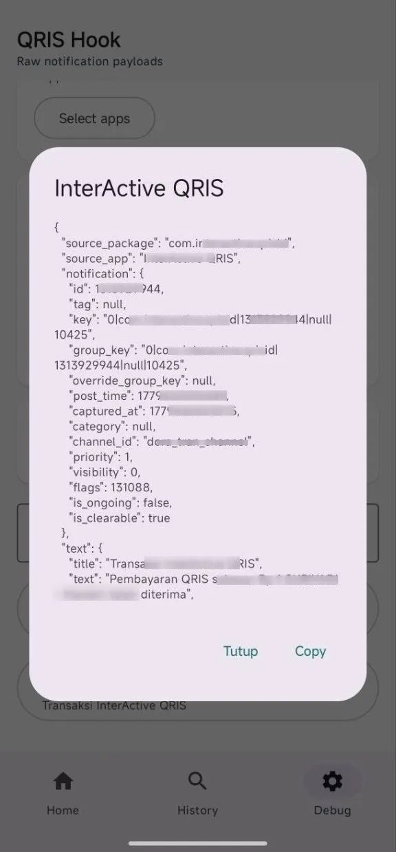 QRIS Hook screenshot 7